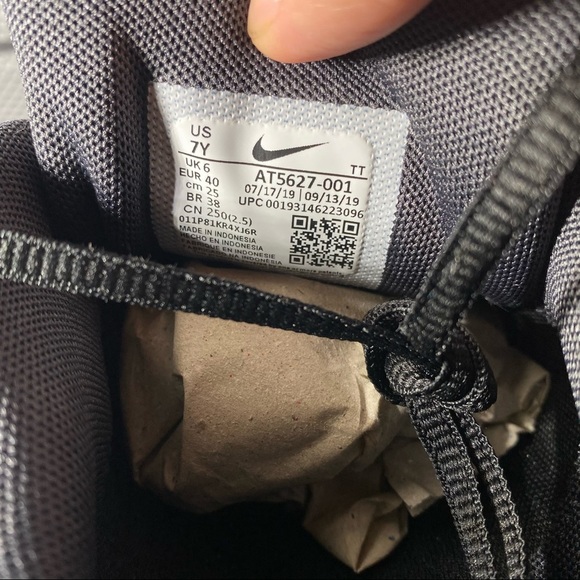 🆕 Nike Air Max 200 GS 'Black' - Picture 3 of 12